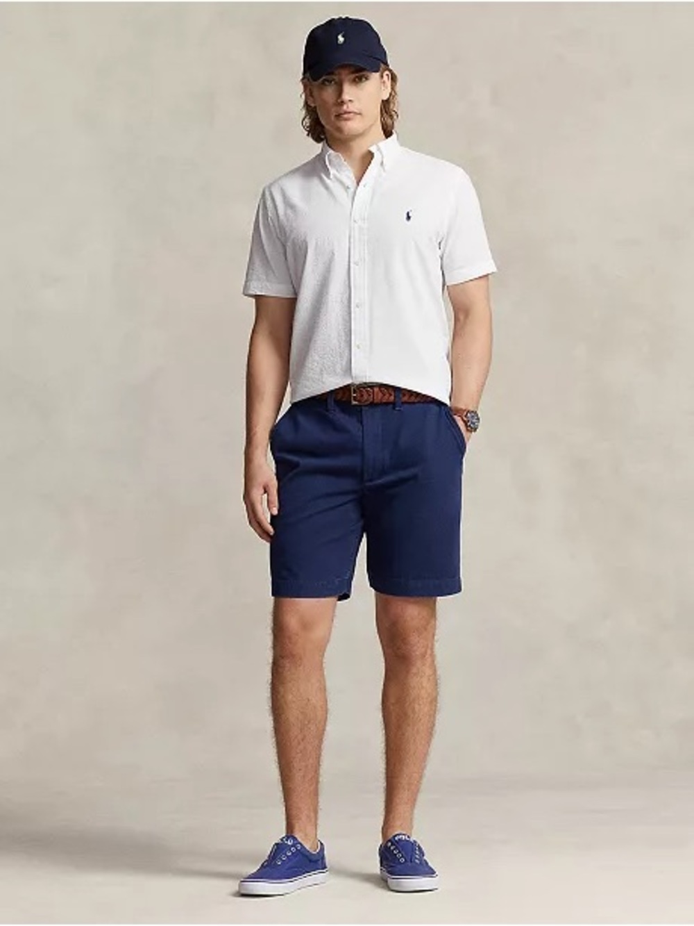 Polo by Ralph Lauren mens Prepster Classic fit Shirt/ White
